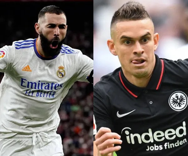 El francés anotó tres goles y fue la figura del partido.