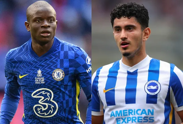 El francés Kanté quedó en evidencia al medirse contra el colombiano Steven Alzate, las acciones de juego así lo demostraron.