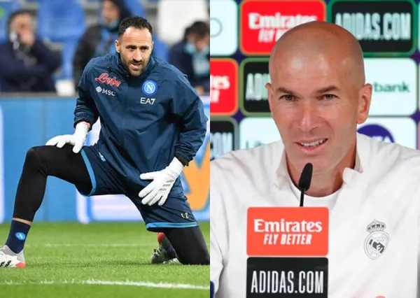El francés Zinedine Zidane no está de acuerdo con la llegada de David Ospina al Real Madrid y es por un interés personal.