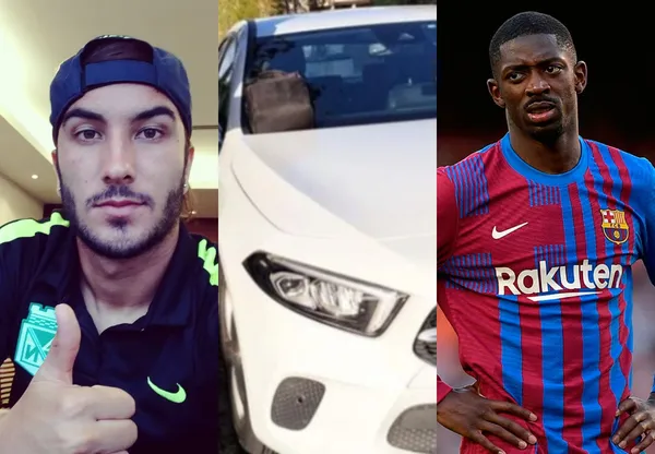 El futbolista colombiano compartió en sus redes sociales un auto de lujo que al parecer sería su nuevo juguete en la colección.