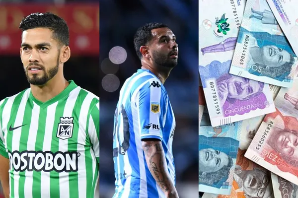 El futbolista colombiano no vive un buen momento en Racing de Argentina y podría darse su salida del club