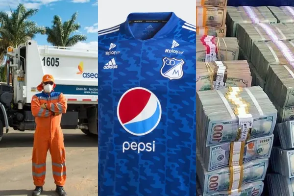 El futbolista es una historia de superación, vale una fortuna su ficha y juega en Millonarios FC.