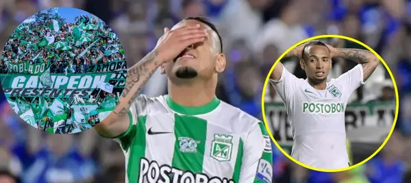 El futbolista fue borrado de Atlético Nacional esta temporada
