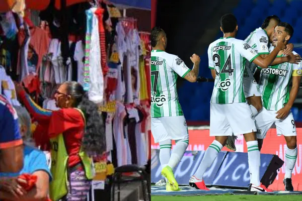 El futbolista fue una figura en Atlético Nacional, también milito en Millonarios y ahora se rebusca vendiendo licrad y camisetas.