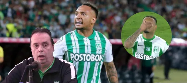 El futbolista ha sido borrado de Atlético Nacional para esta temporada