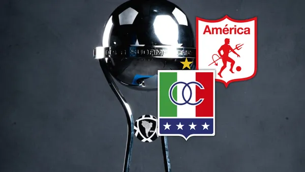 El futuro de América de Cali y Once Caldas en la Sudamericana se conoce Foto: Conmebol y Escudoteca