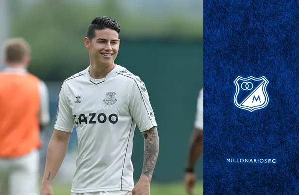 El futuro de James Rodríguez aún es objeto de análisis, de momento sigue en el Everton FC de Inglaterra.
