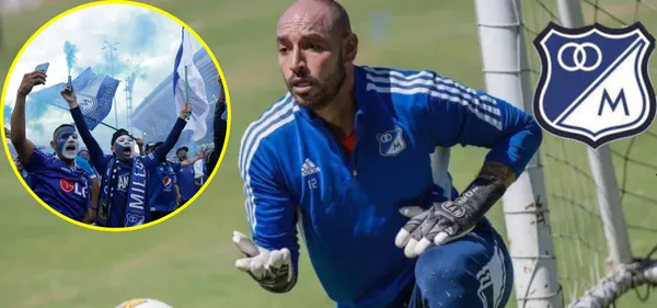 El gesto de amor de Diego Novoa por Millonarios (Foto Noticias Caracol, RCN)