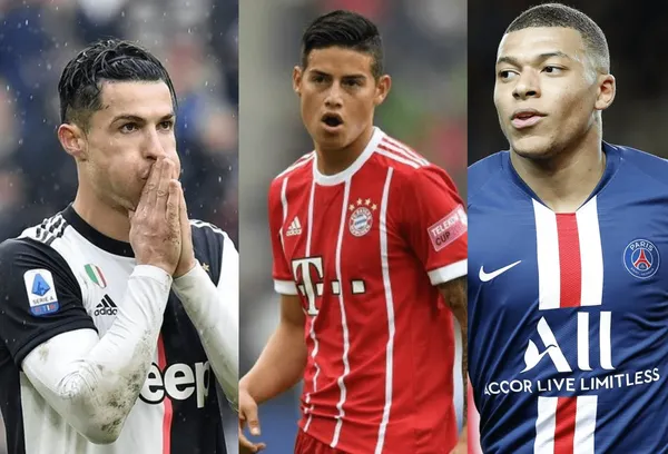 El gigante mundial que busca a James Rodríguez para juntarlo a Cristiano Ronaldo y Mbappé, pagaría lo que sea para tener a los tres juntos.