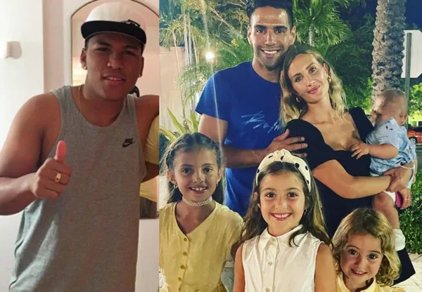 El goleador histórico de la Selección Colombia recientemente fue padre de un niño, al cual muestra feliz en sus redes sociales.