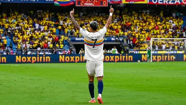 El 'Guajiro' va por más: Díaz busca un lugar en la historia de la 'Tricolor'. Foto: Instagram