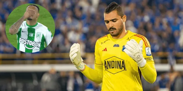 El guardameta Álvaro Montero comentó algunos factores a su favor en el penal de Jarlan Barrera.