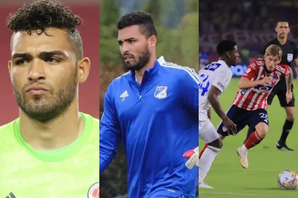 El guardameta regresó de la convocatoria de la Selección Colombia para jugar con Millonarios ante Junior en el estadio Metropolitano de Barranquilla