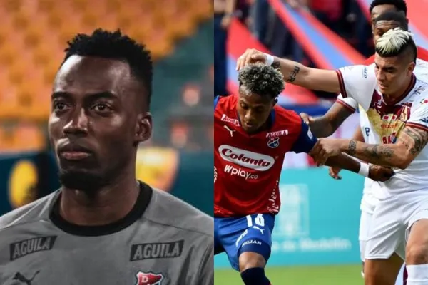 El guardameta se vio involucrado en una insólita jugada ante el Deportes Tolima en la Copa Colombia