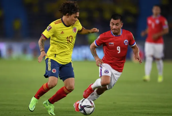 El habilidoso "10" de la Selección Colombia podría ser la primera baja en el equipo que dirige Reinaldo Rueda con miras a conseguir la clasificación al Mundial de Qatar 2022.