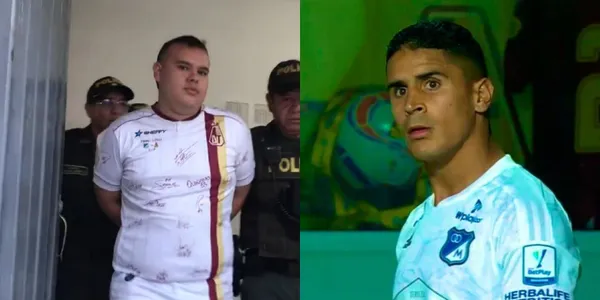 El hincha de Deportes Tolima habló sobre la agresión que tuvo con Daniel Cataño de Millonarios FC.