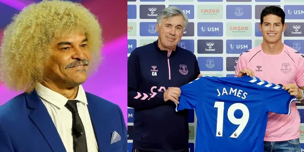 El ídolo colombiano le dio la patadita de la buena suerte para James y conoce cómo llamó al DT del Everton por sacarlo de España.