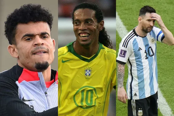 El ídolo de Luis Díaz es Ronaldinho y el colombiano dio sus impresiones sobre lo que representa para él Lionel Messi.