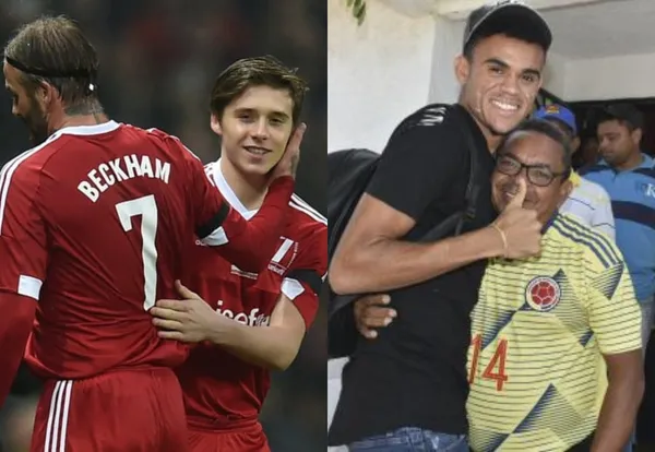 El inglés David Beckham pese a sus millones no pudo ver triunfar a su hijo en el fútbol y el padre de Luis Díaz hizo hasta lo imposible y lo logró, son dos historias diferentes e interesantes.