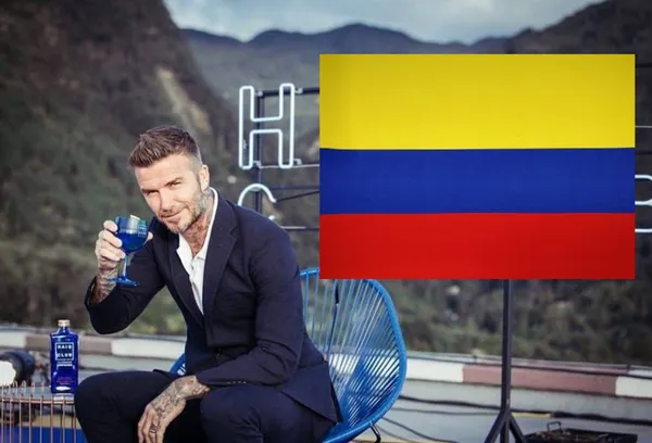 El inglés David Beckham tiene un negocio productivo en Colombia con una marca de licor que le deja grandes dividendos.