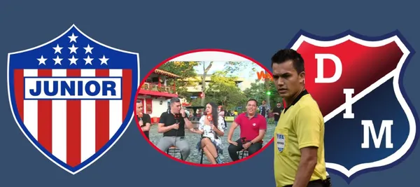 El juez central que va dirigir la gran final de Junior vs Independiente Medellín no daría garantías