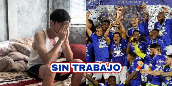 El jugador acaba de salir campeón con Millonarios FC y tras el nuevo título se quedó sin trabajo.