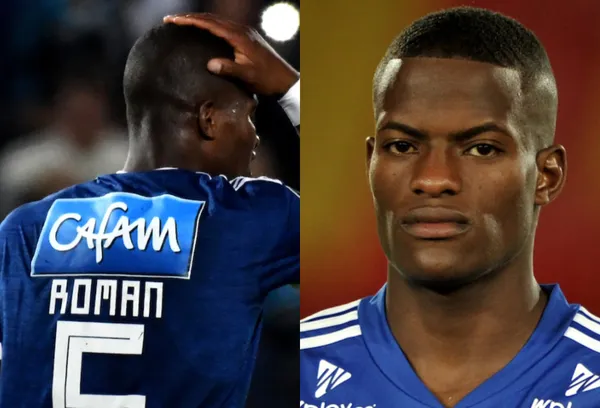 El jugador Andrés Felipe Román tiene su futuro en duda en Millonarios FC.