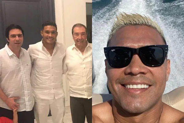 El jugador apareció en un sorpresivo destino mientras espera respuesta del Junior FC para un eventual regreso.