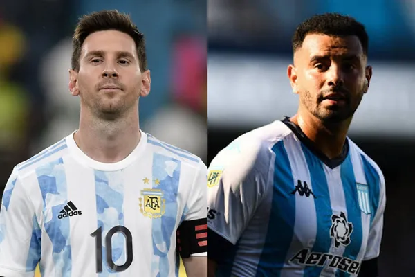 El jugador argentino compartió junto a Lionel Messi en la Selección de Argentina.