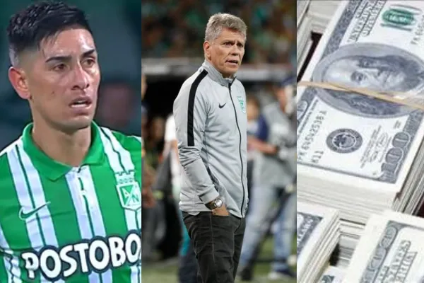 El jugador argentino es un crack en Atlético Nacional, pero estaría pidiendo millones para seguir en el equipo