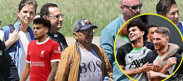 El jugador argentino habló tras la liberación del padre de Luis Díaz en Colombia