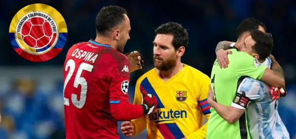 El jugador argentino mostró su respeto y cariño por un jugador exselección Colombia