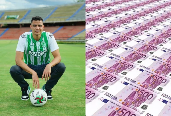 El jugador de Atlético Nacional ha experimentado una pérdida de valor de mercado en los últimos años.