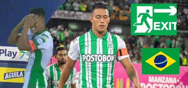 El jugador de Atlético Nacional podría dejar el equipo para fichar con club de Brasil