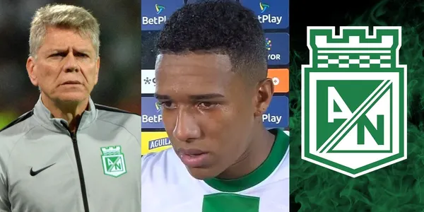 El jugador Brahian Palacios fue la gran figura de Nacional ante Atlético Bucaramanga