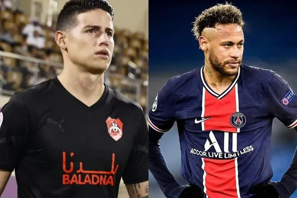 El jugador brasileño le sigue los pasos a James Rodríguez y mira por qué.