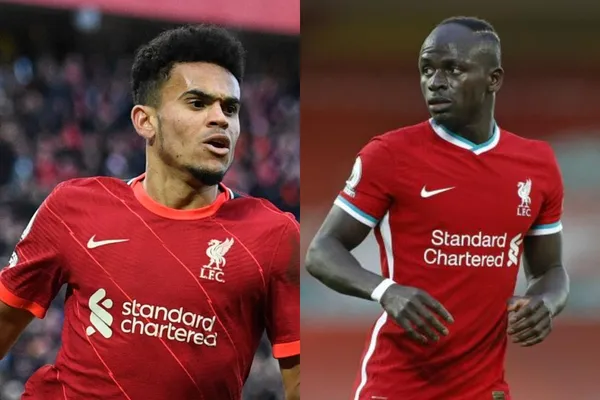 El jugador colombiano asistió a su compañero Mané en el tercer gol de la victoria 4-0 de Liverpool ante Manchester United.