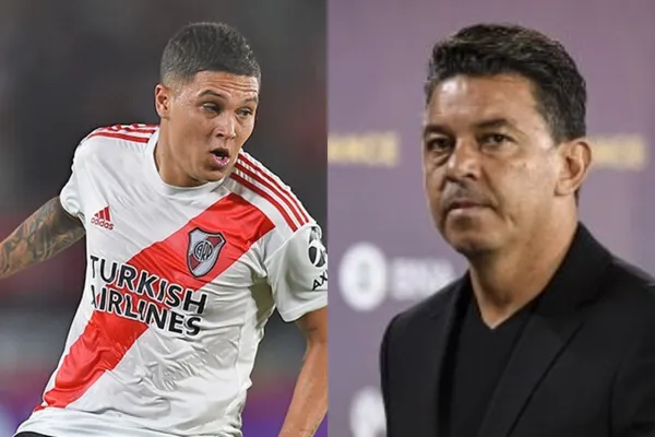 El jugador colombiano brilló en la victoria 2-1 de River Plate ante Banfield en la liga de Argentina.