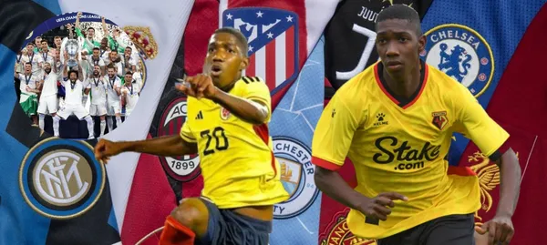 El jugador colombiano celebra porque tiene grandes pretendientes para salir de Watford