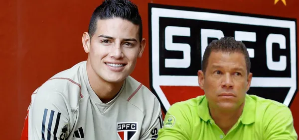 El jugador colombiano celebra por tener un nuevo equipo, pero le bajaron la caña