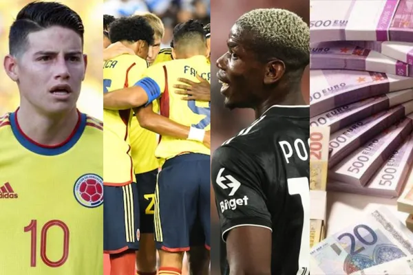 El jugador colombiano constantemente se lesiona, pero sigue ganando varios millones en Europa
