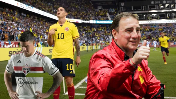 El jugador colombiano dejó un gran malestar en Sao Paulo tras la reciente eliminación