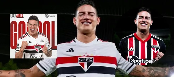 El jugador colombiano descontó para Sao Paulo en la derrota 2-1 ante Fortaleza en liga de Brasil