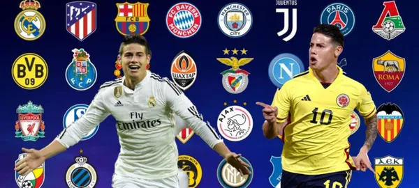 El jugador colombiano dio a conocer el nombre de dos equipos que lo buscaron antes del Real Madrid