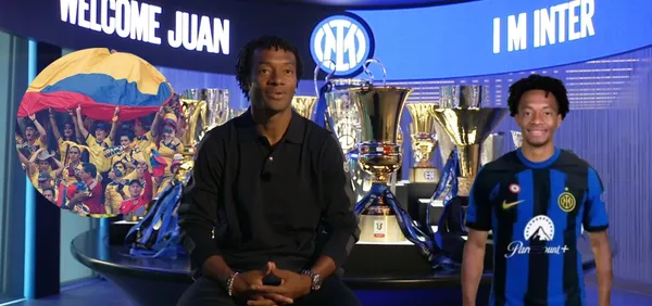 El jugador colombiano dio un tremendo salto de calidad fichando con Inter de Milán