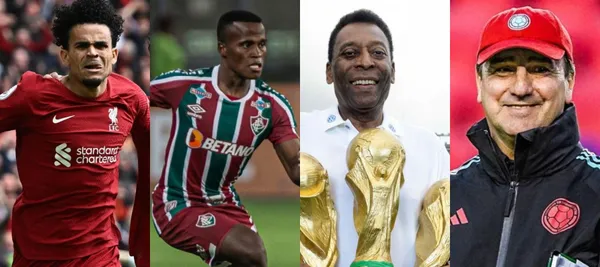El jugador colombiano es un crack en Fluminense y habló sobre su compatriota Luis Díaz