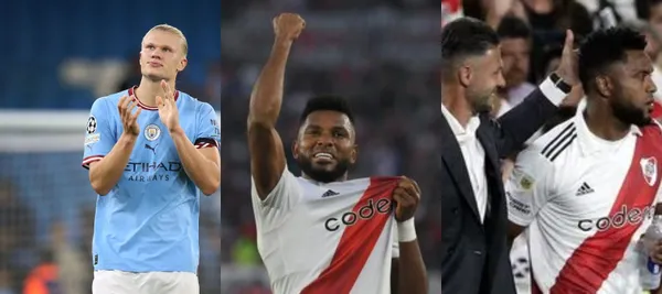 El jugador colombiano está teniendo un gran rendimiento en River Plate