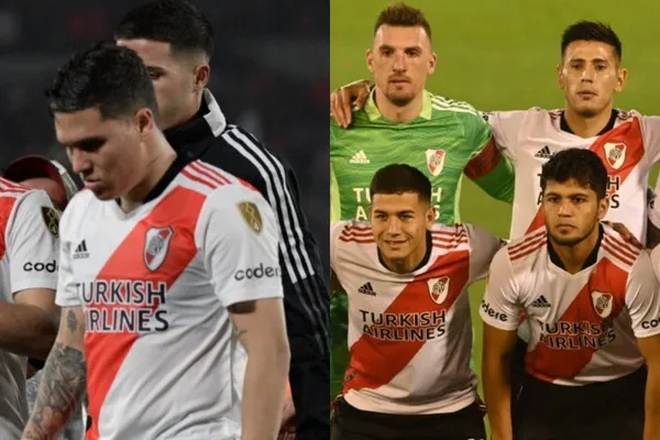 El jugador colombiano estuvo presente en el partido de River Plate ante Tigres y tuvo una acción reprochable