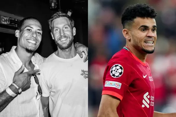 El jugador colombiano estuvo de vacaciones en Colombia, mientras Van Dijk y de Bruyne andaban de fiesta en Ibiza