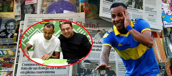 El jugador colombiano de forma insólita decidió fichar con otro club